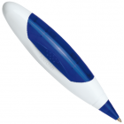 Stamp Pen x20 weiss/blau mit Lanyard